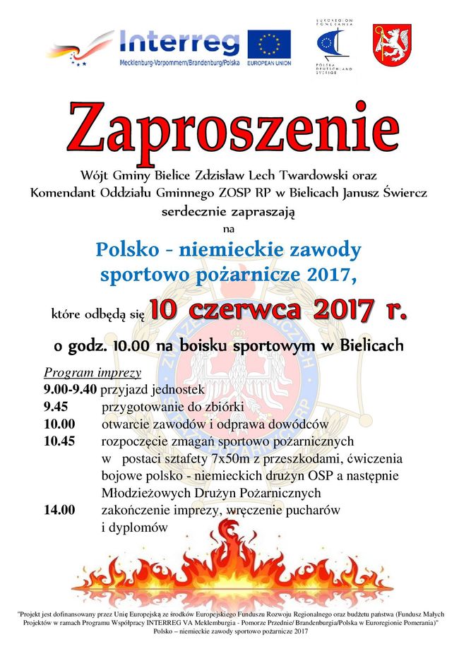 plakat zawody polsko niemieckie
